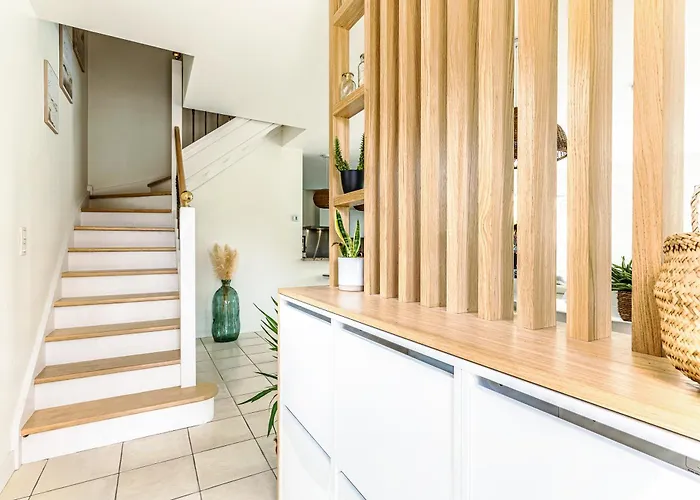 别墅 Fleurs Des Pins, Piscine Chauffee , 80 M De La Pereire *